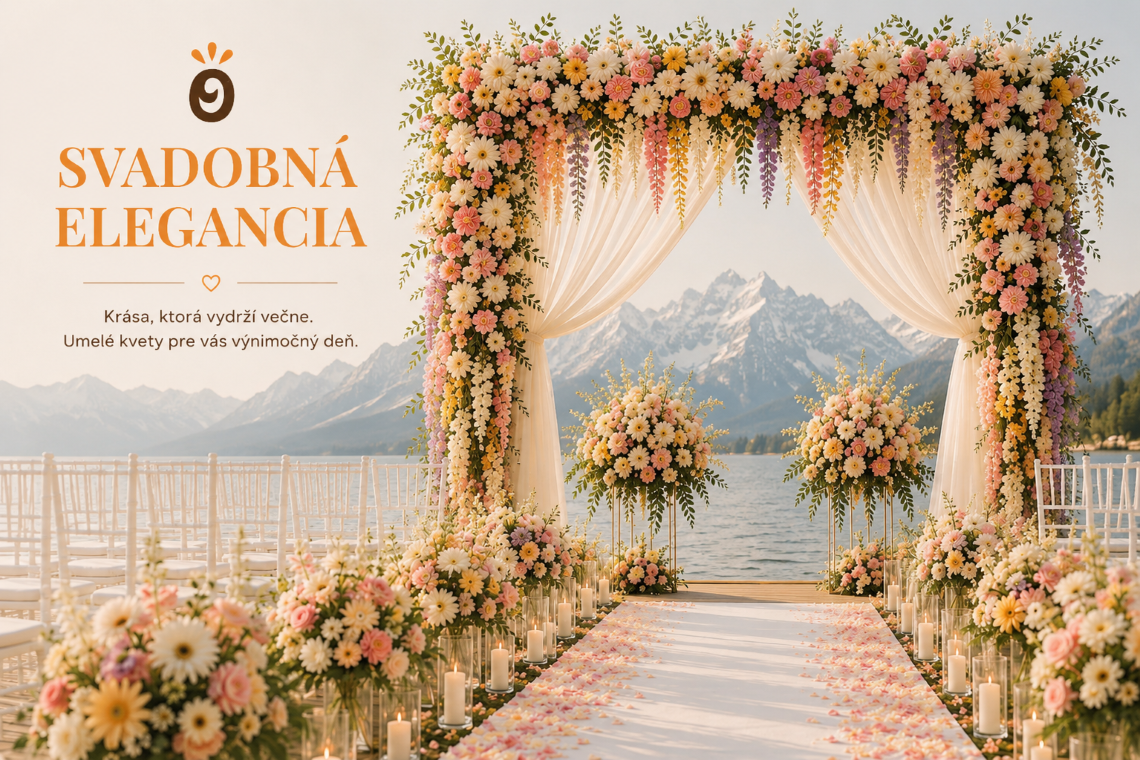 DEKORA: Svadobná elegancia